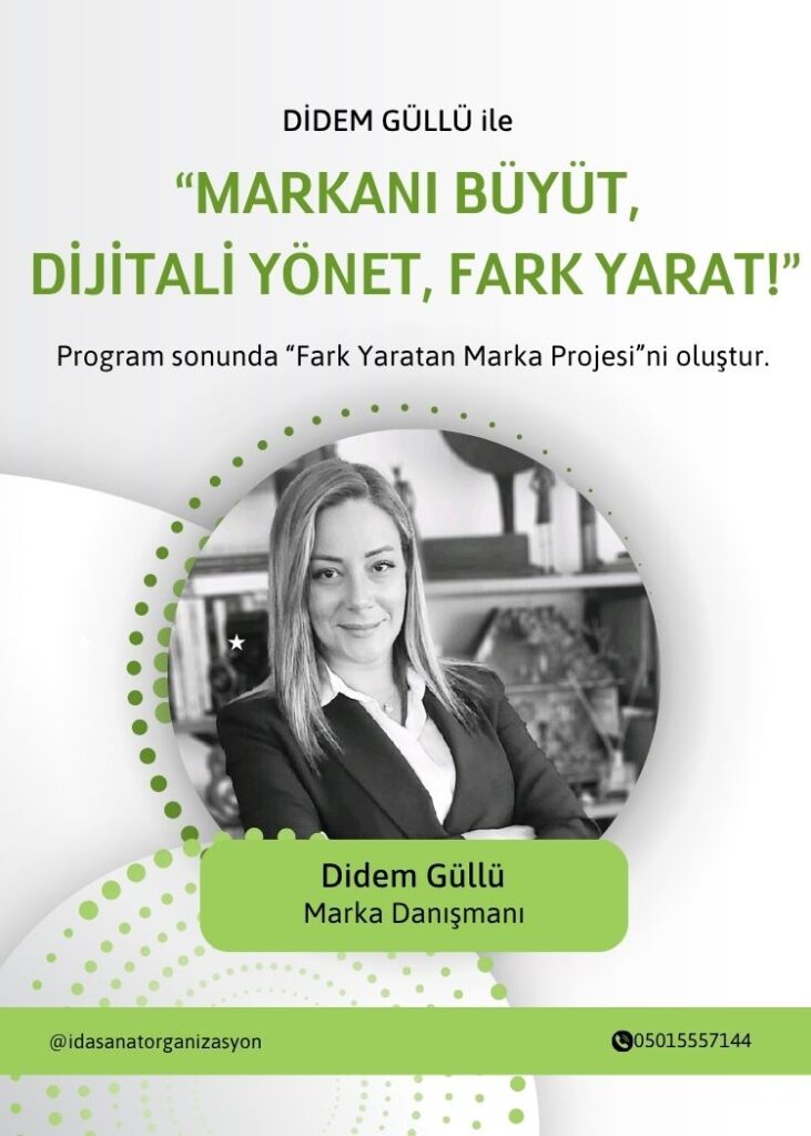 Markanı Büyüt, Dijitali Yönet, Fark Yarat