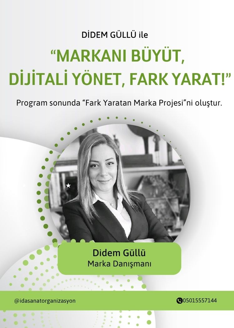 Markanı Büyüt, Dijitali Yönet, Fark Yarat